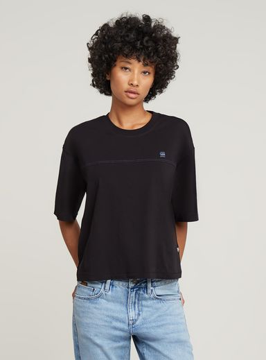 Horizontal Seam Loose Top